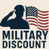 Military and Vetran Discount Image